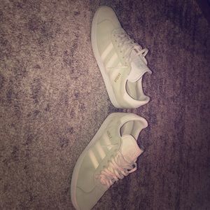 Light Green Adidas Gazelle 9.5